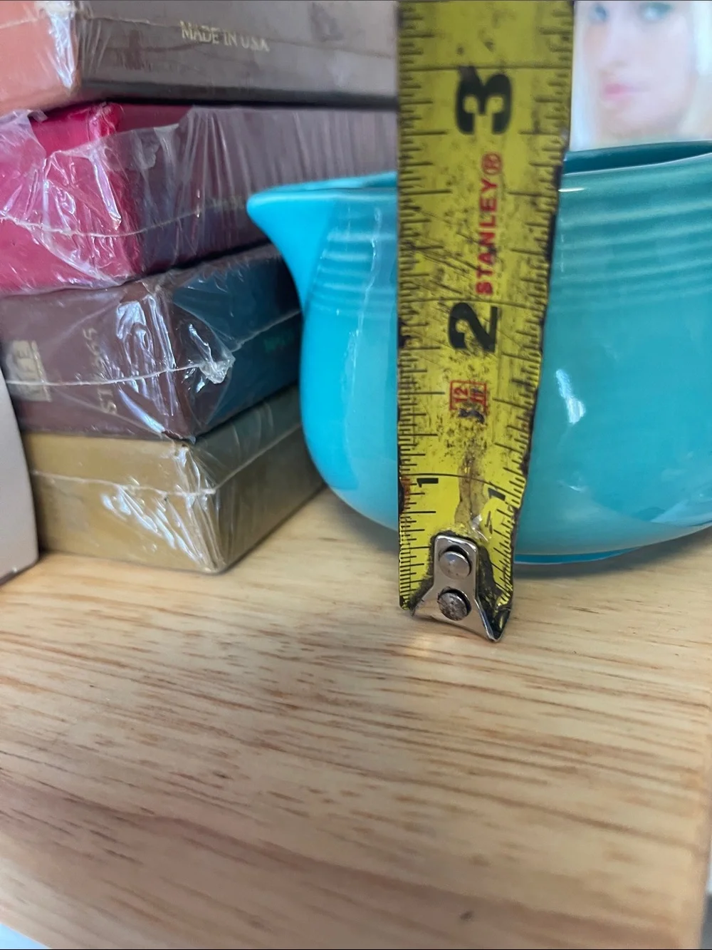 Fiesta creamer turquoise